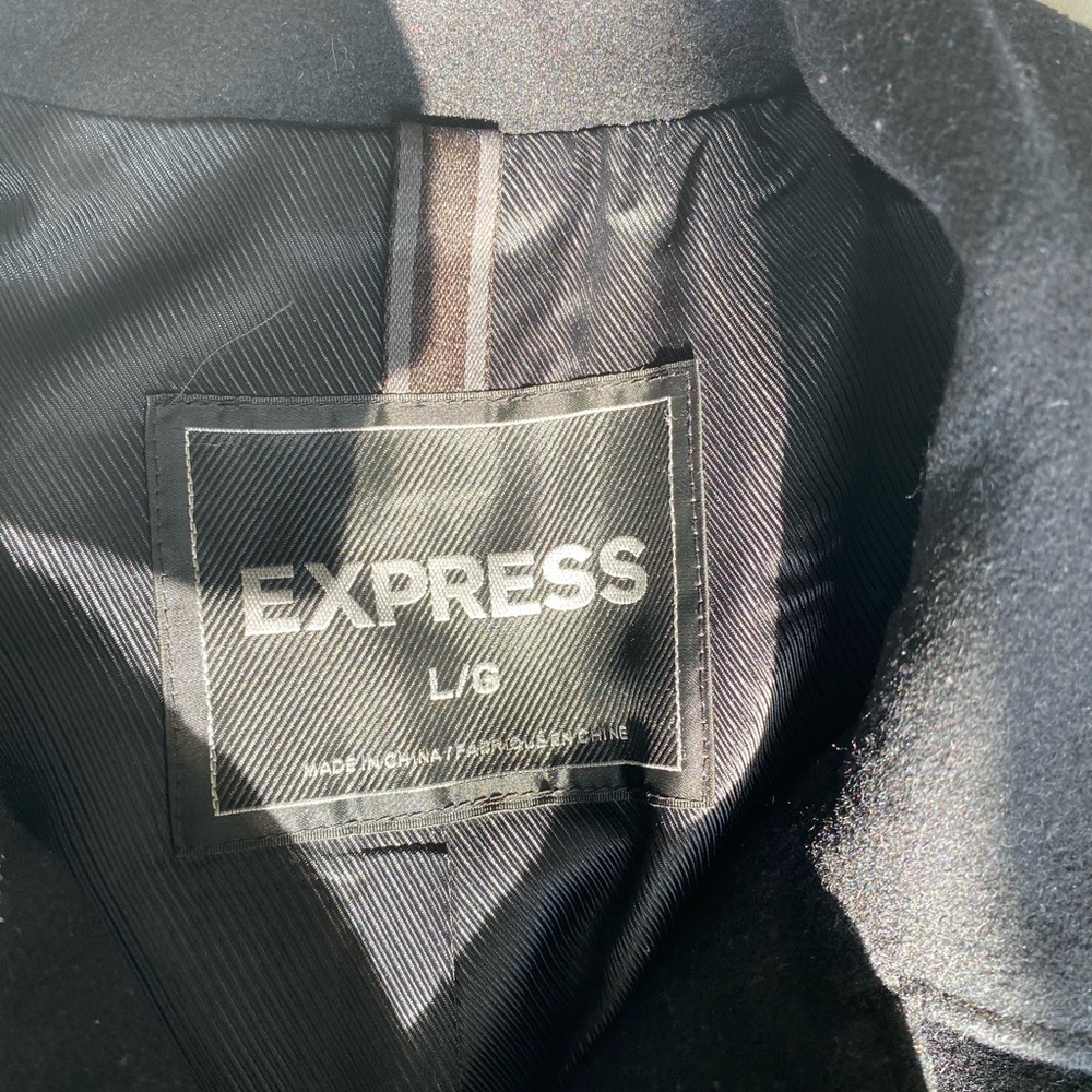 Men’s Express Long Pea Coat